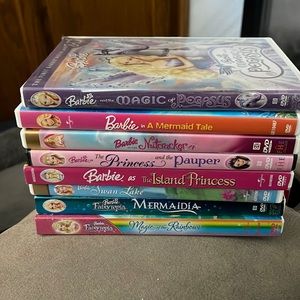 Barbie dvd lot - 8 movies